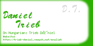 daniel trieb business card